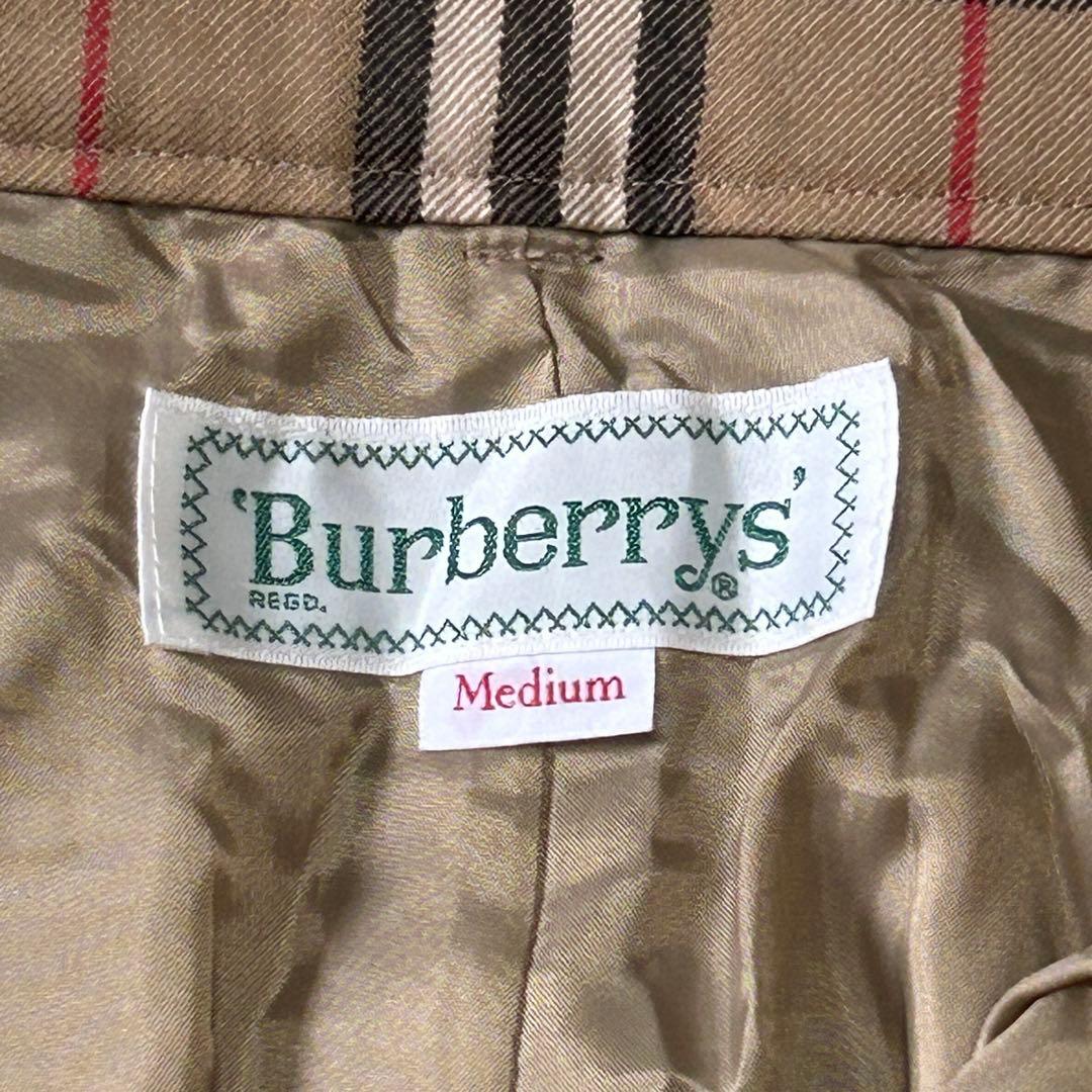 バーバリー キュロット パンツ ヴィンテージ ノバチェック ベージュ Ｍ