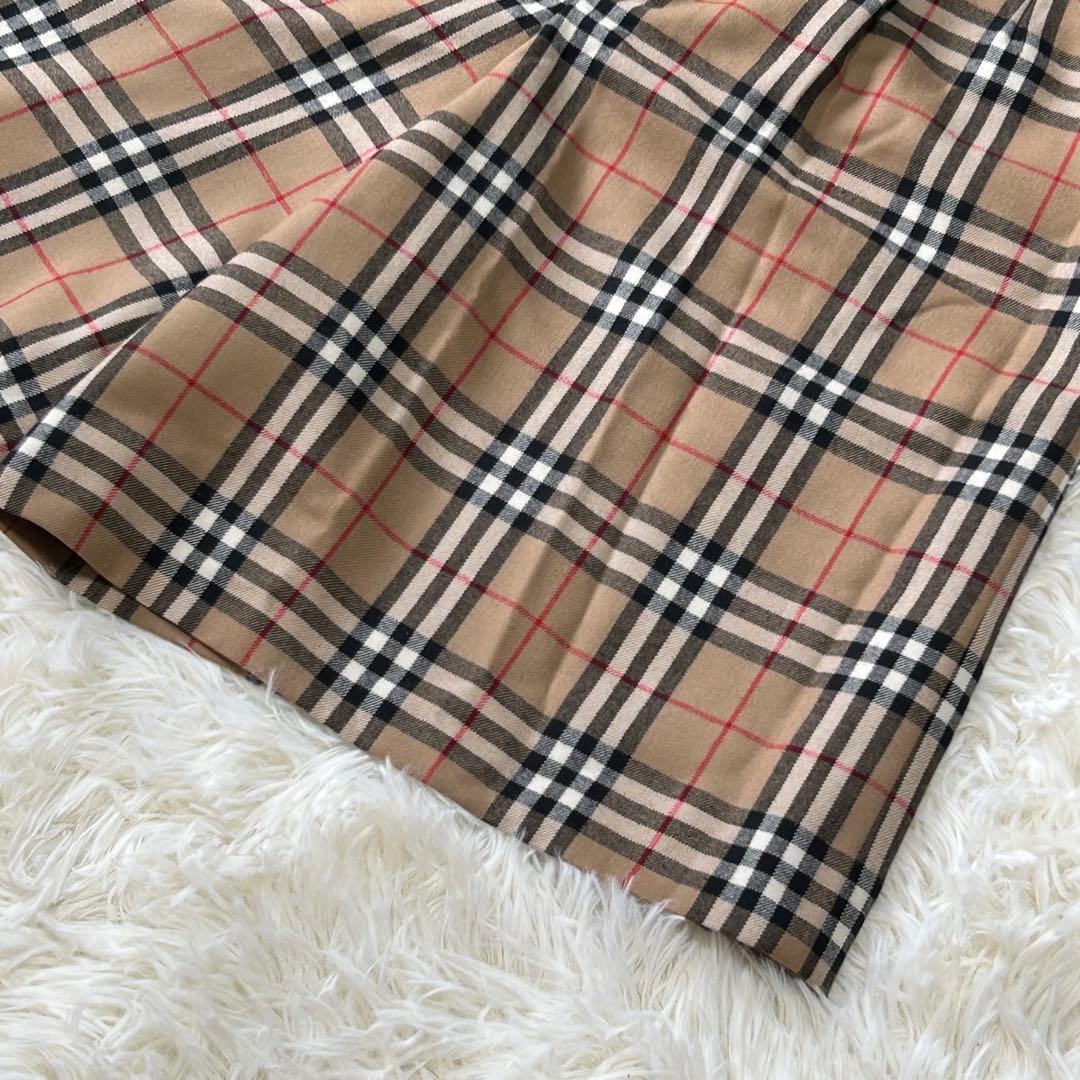 バーバリー キュロット パンツ ヴィンテージ ノバチェック ベージュ Ｍ