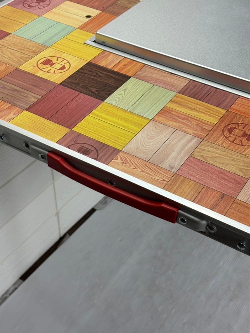 ★Coleman ナチュラルモザイク BBQテーブル 110プラス