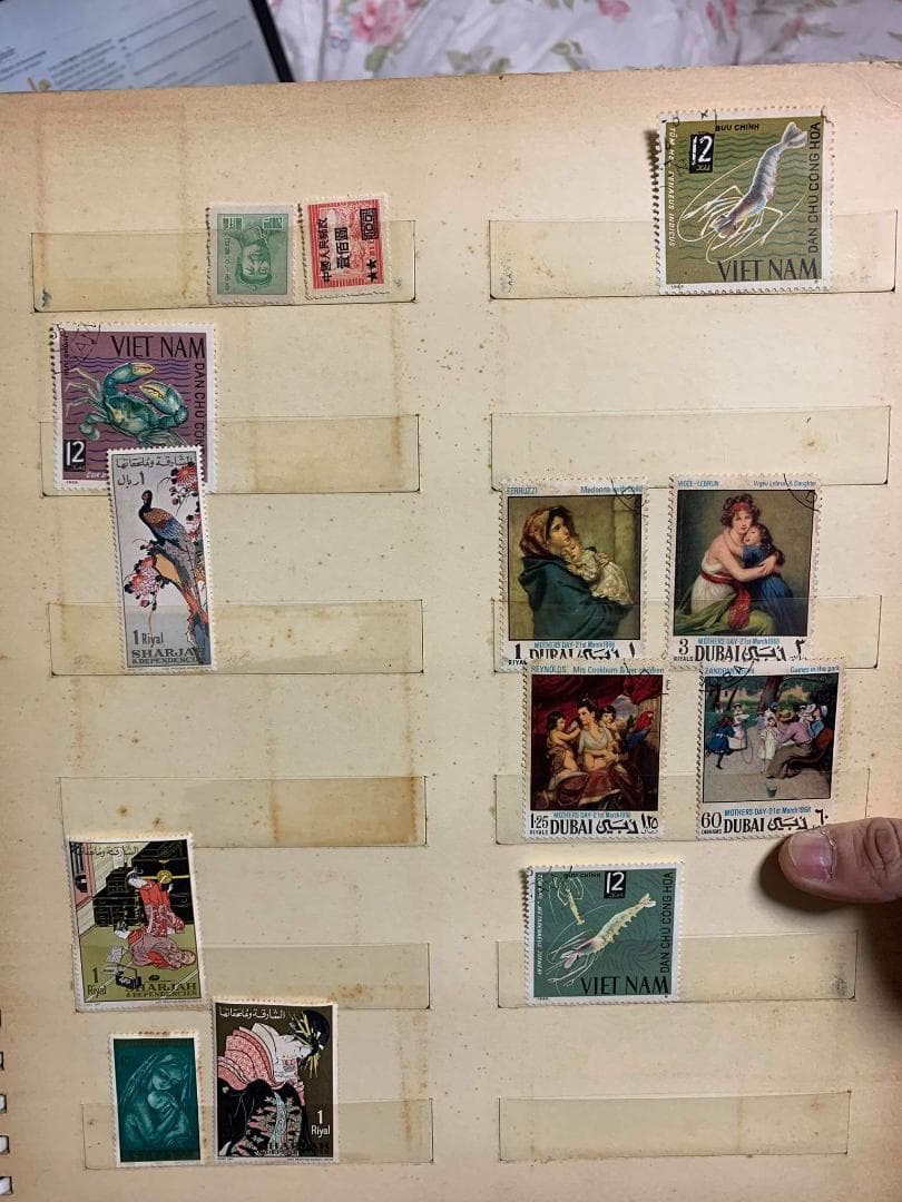 コレクション ANTIQUE STAMPS/POSTCARDS