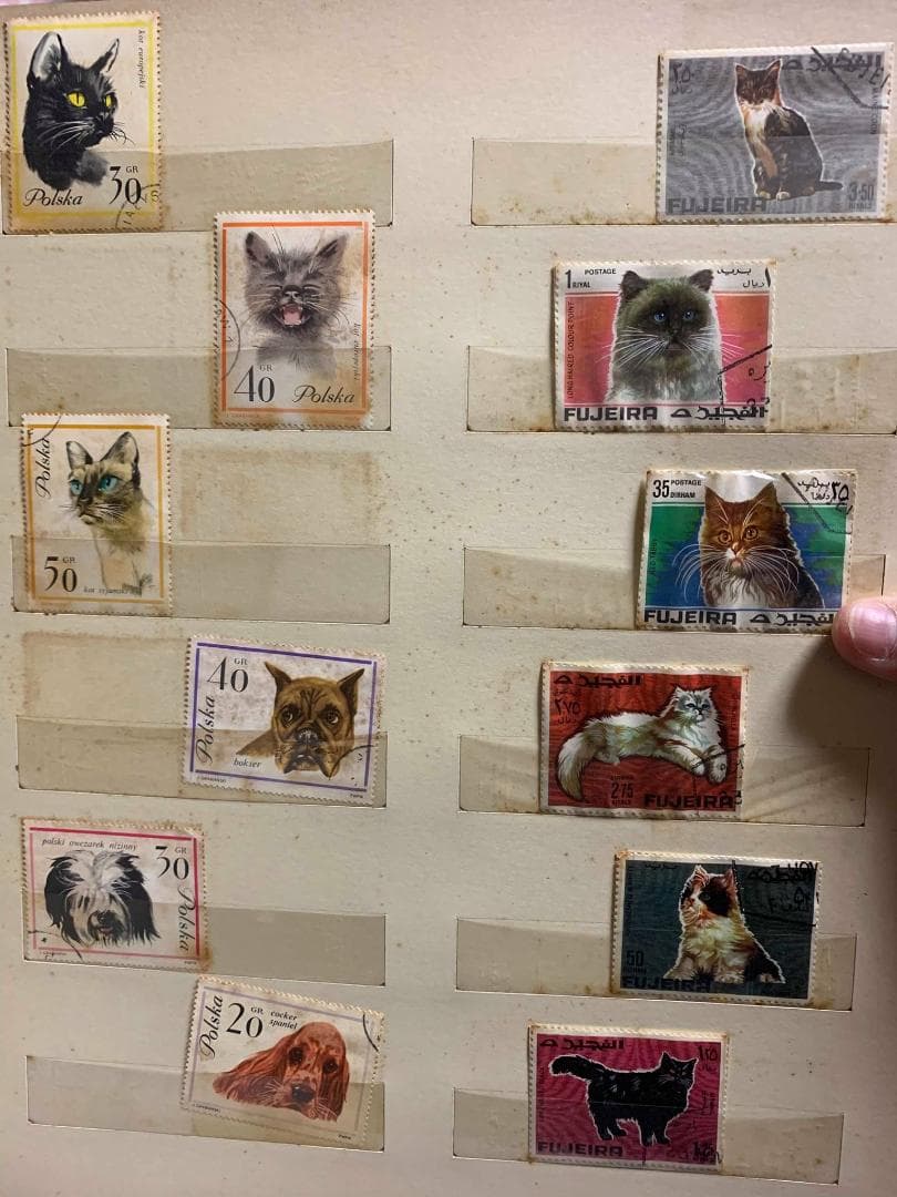 コレクション ANTIQUE STAMPS/POSTCARDS