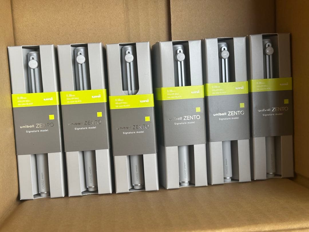 uniball ZENTO ユニボールゼント シグニチャーモデル6本セット
