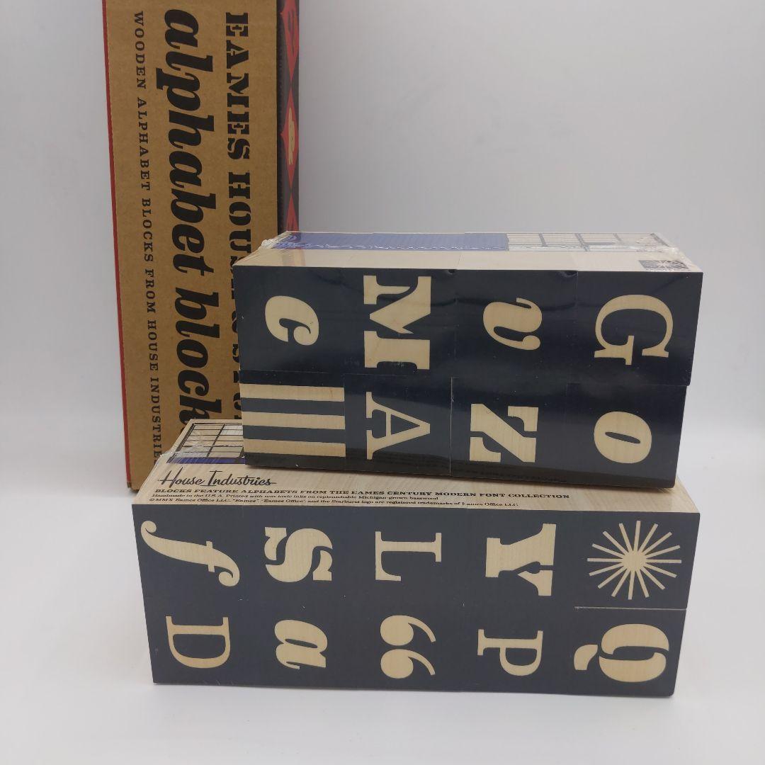 0076【希少】EAMES ✕ House Industries ブロック