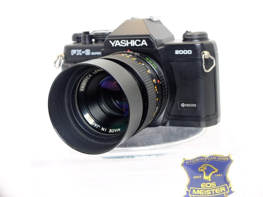 【実写確認整備品】ヤシカFX-3スーパー2000本革仕様／ML50mmf1.7付