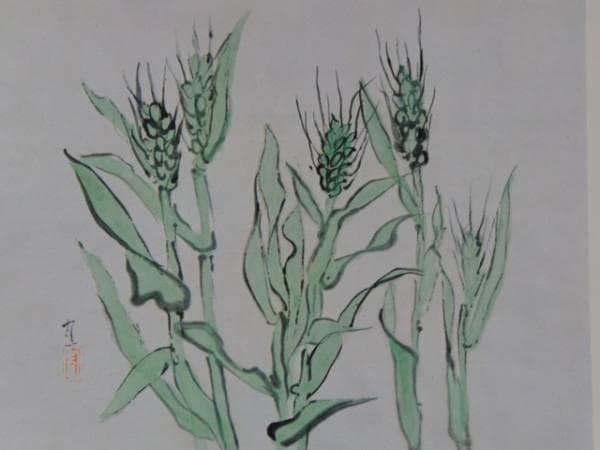 熊谷 守一、むぎ、希少・限定額装用画集画