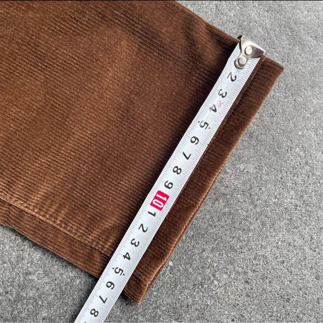 グッチ GUCCI 良質コーデュロイパンツ　美脚　ブラウン　美品 レア