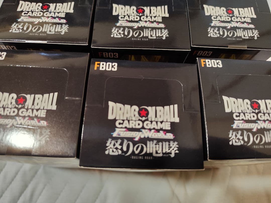 ドラゴンボール フュージョンワールド　怒りの咆哮　6BOX 新品テープ付き