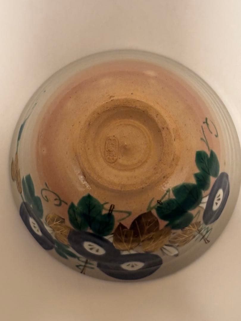 茶道具 南口閑枠 朝顔茶碗 乾山写 茶碗 共箱