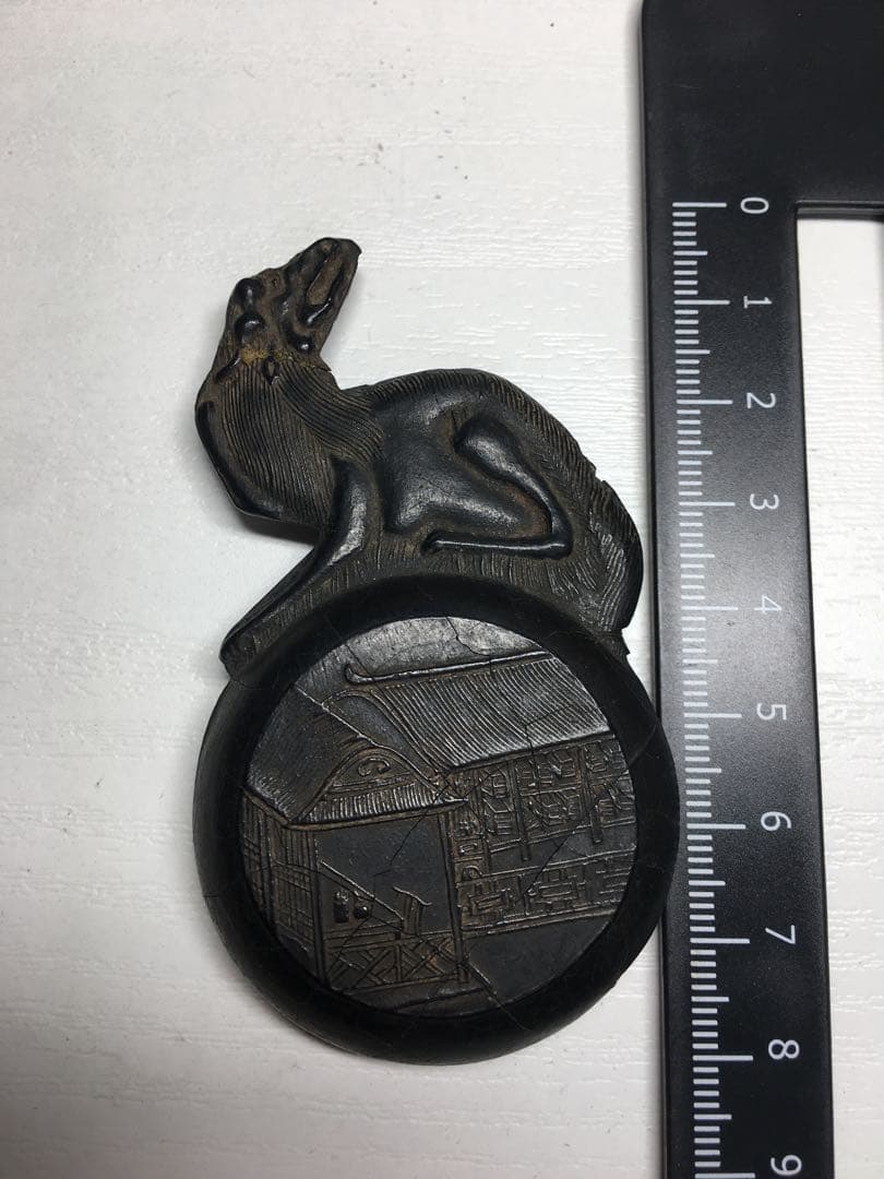 中国　墨　古墨　唐墨　箱付き　骨董品　筆　硯　書道具