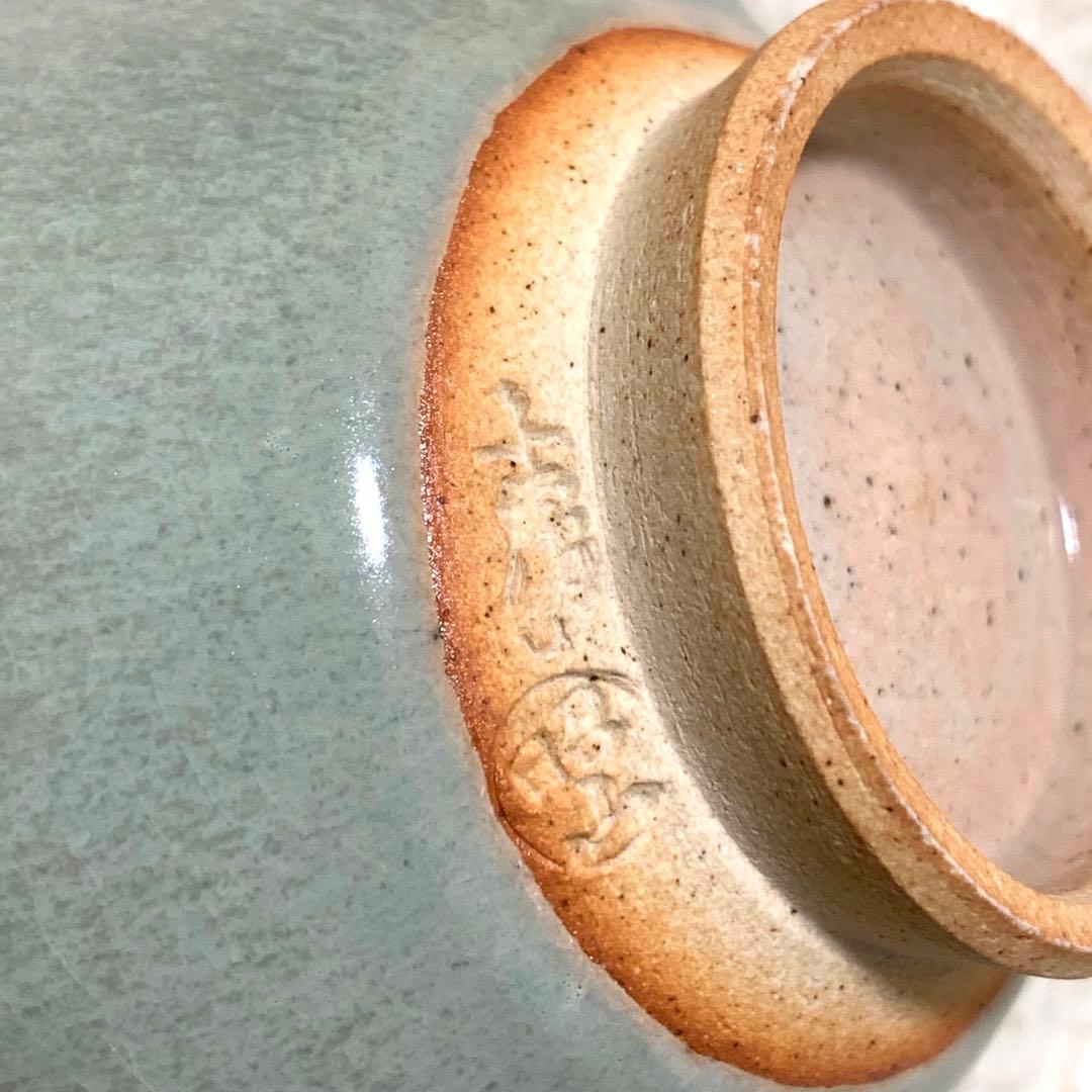 赤膚焼　カップ&ソーサー5客セット　大塩昭山　奈良絵