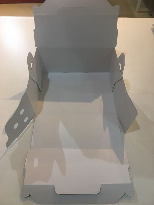 【未開封】テイクアウトキャリー　手付き　ケーキ箱