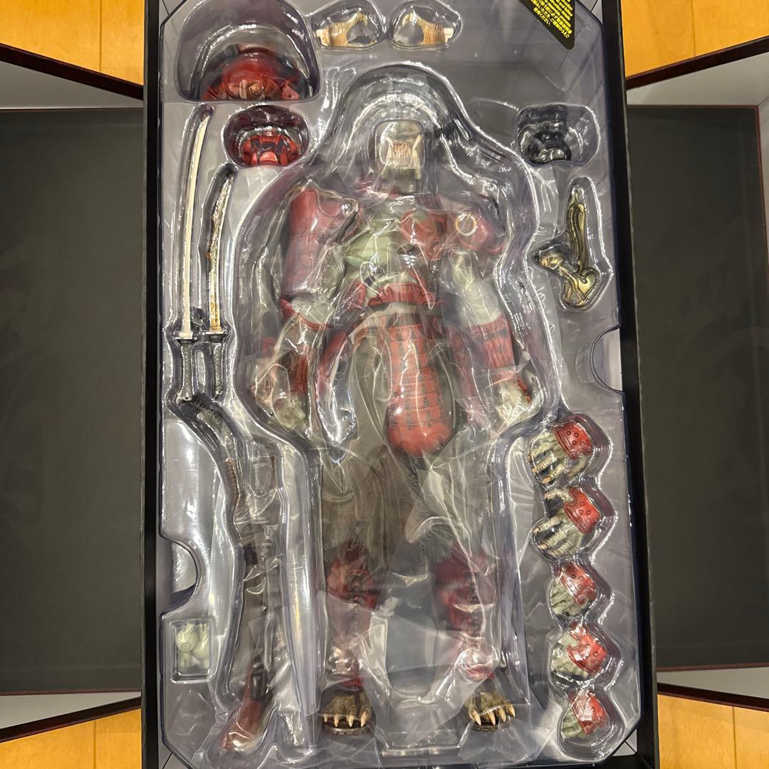 ホットトイズ 赤鬼サムライプレデター エイリアンvsプレデター 1/6