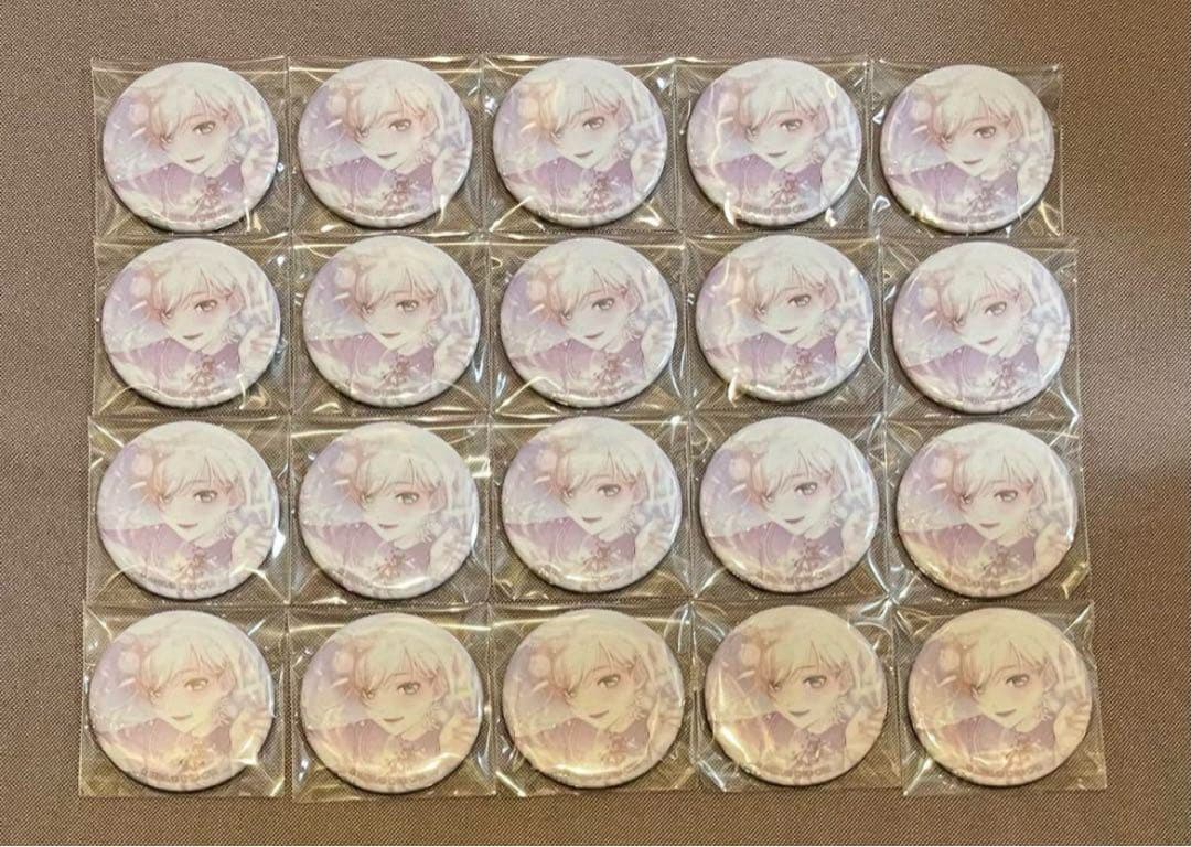 プロセカ 8A グリッター 缶バッジ 鏡音レン