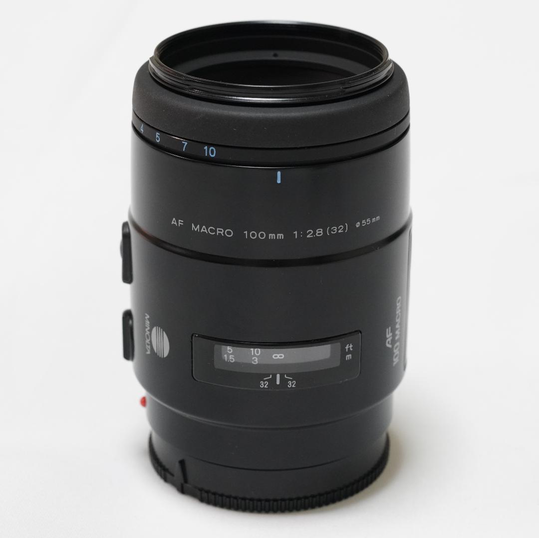 レンズ(単焦点) MINOLTA AF MACRO 100mm F2.8 New