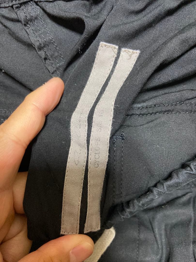 リックオウエンス　クロップドパンツ