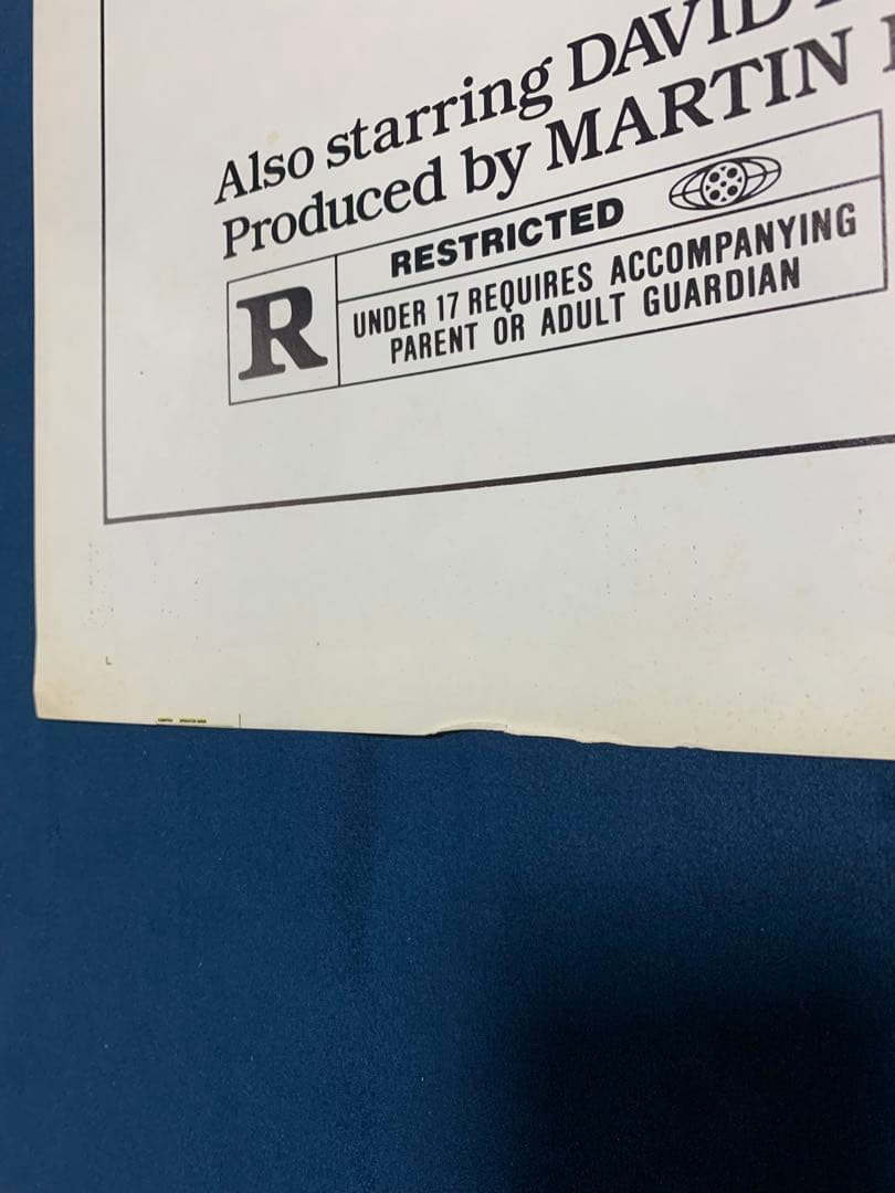 愛と青春の旅立ち　USオリジナル映画ポスター