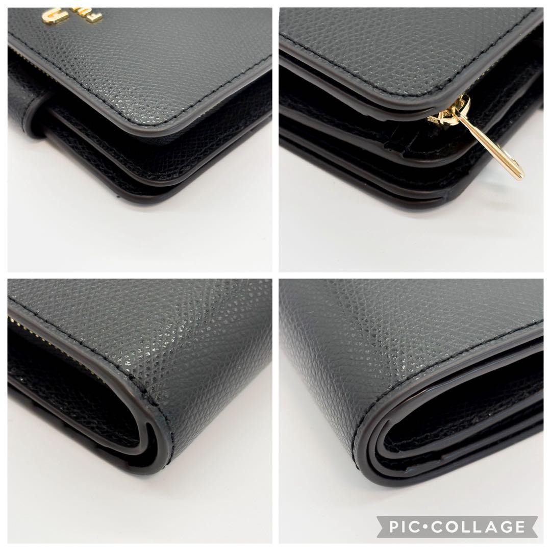 ♡新品未使用♡ フルラ FURLA 2つ折り財布 ブラック