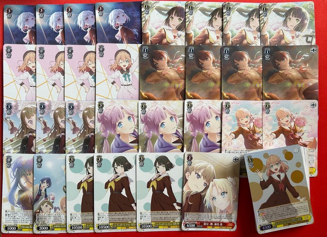 ヴァイスシュヴァルツ ラブライブ 蓮ノ空 デッキ　デッキパーツ