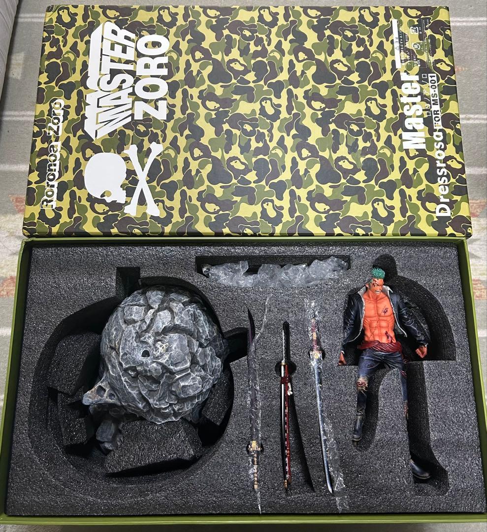 【希少品】 ワンピース ゾロvsピーカ フィギュア ガレージキット スタチュー