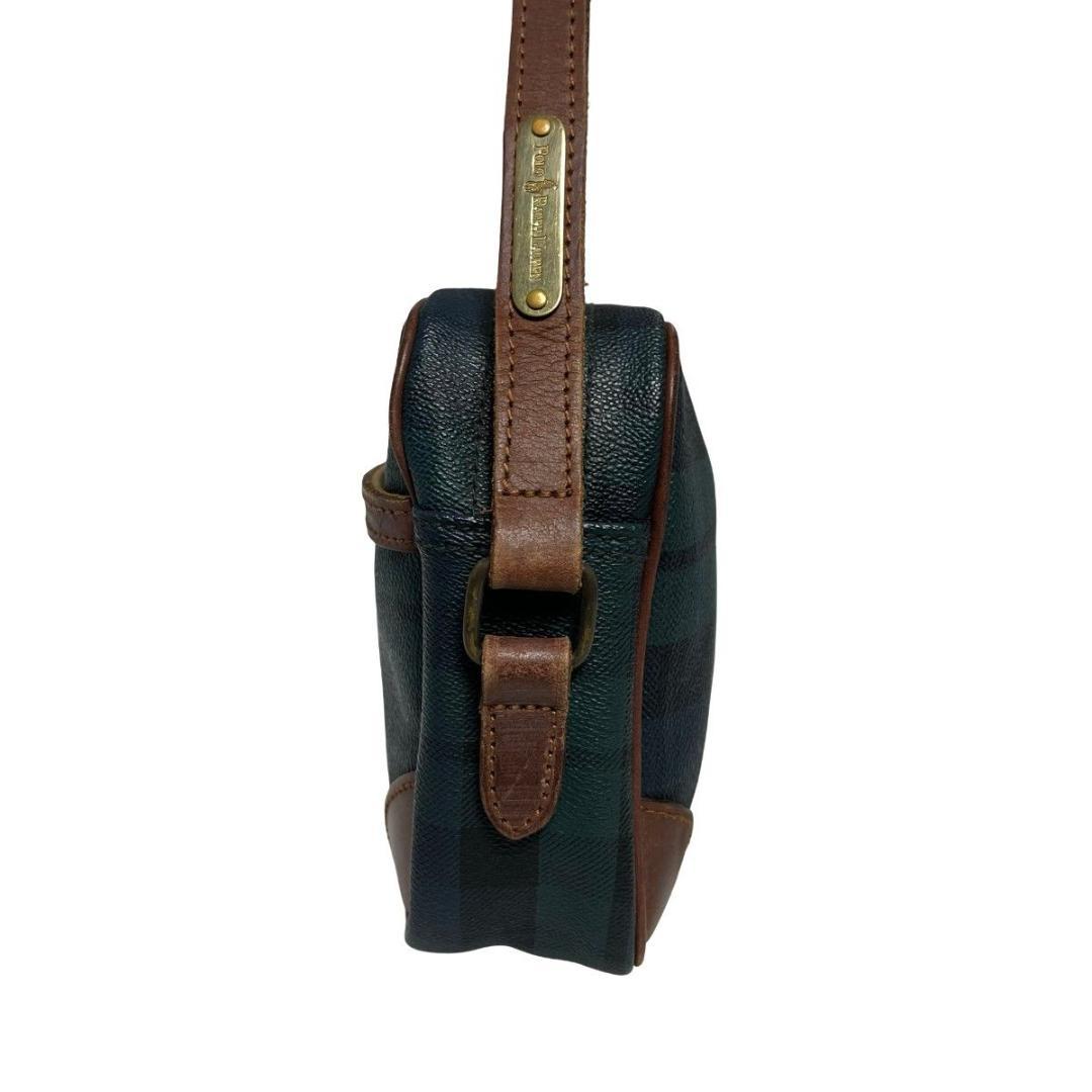 美品 ポロラルフローレン RALPH バッグ ショルダーバッグ チェック柄