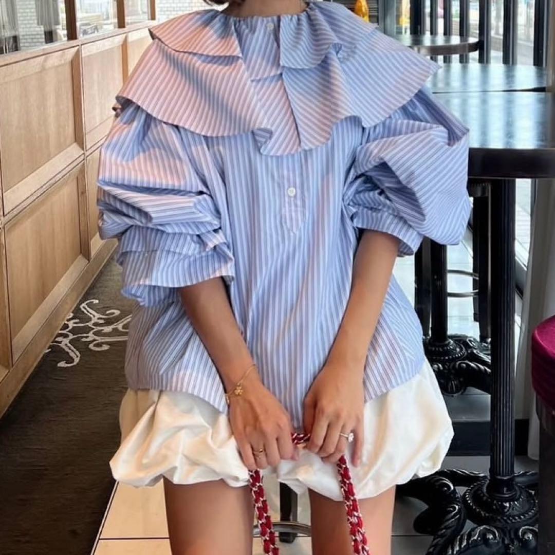 ロージーモンスター　バルーンキュロット　パールホワイト