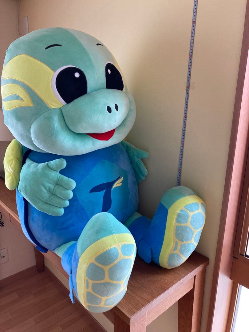 圧倒的ニータン　ぬいぐるみ　タグ付き　クラファン限定特大　大分トリニータ