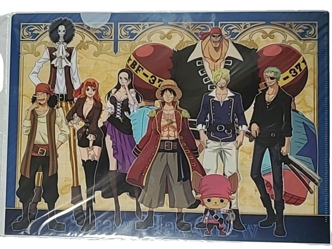 ONE PIECE 麦わらの一味麦わらストアアニバーサリークリアファイル 未開封