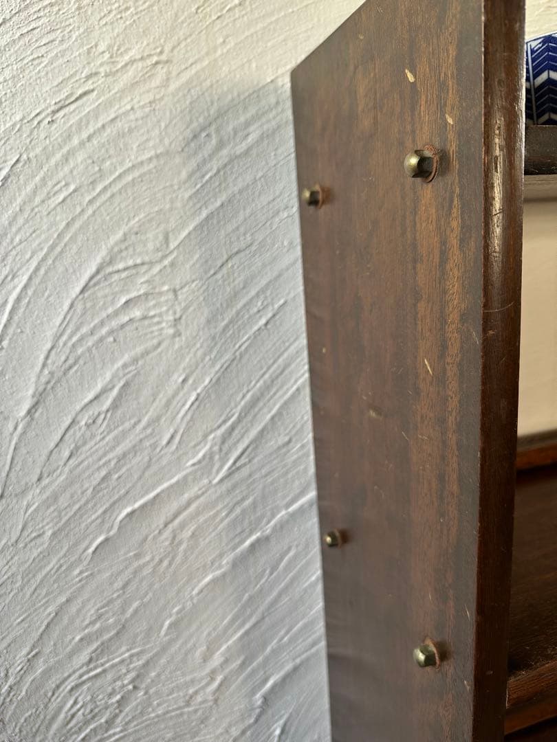 木製本棚　古道具　アンティーク　マガジンラック