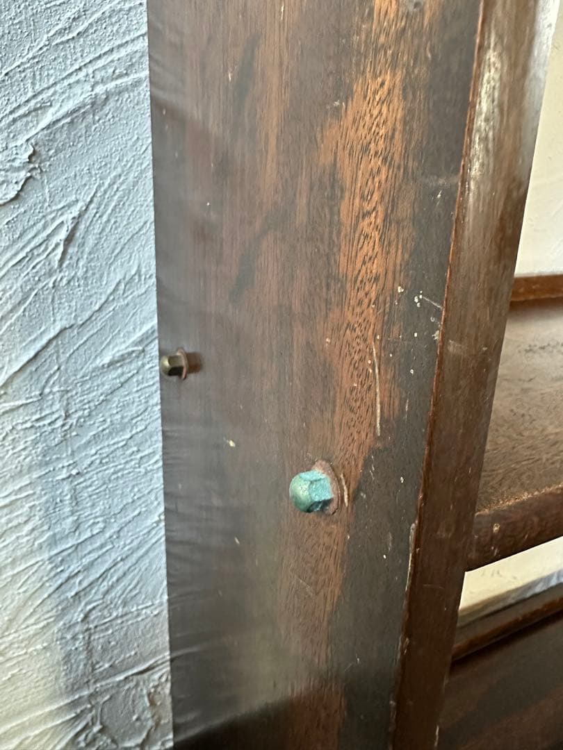 木製本棚　古道具　アンティーク　マガジンラック