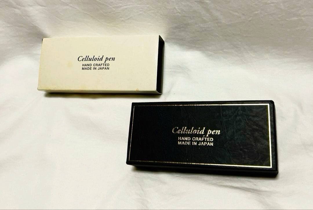【万年筆セット】Celluloid pen 手作りペン工房　カトウセイサクショ