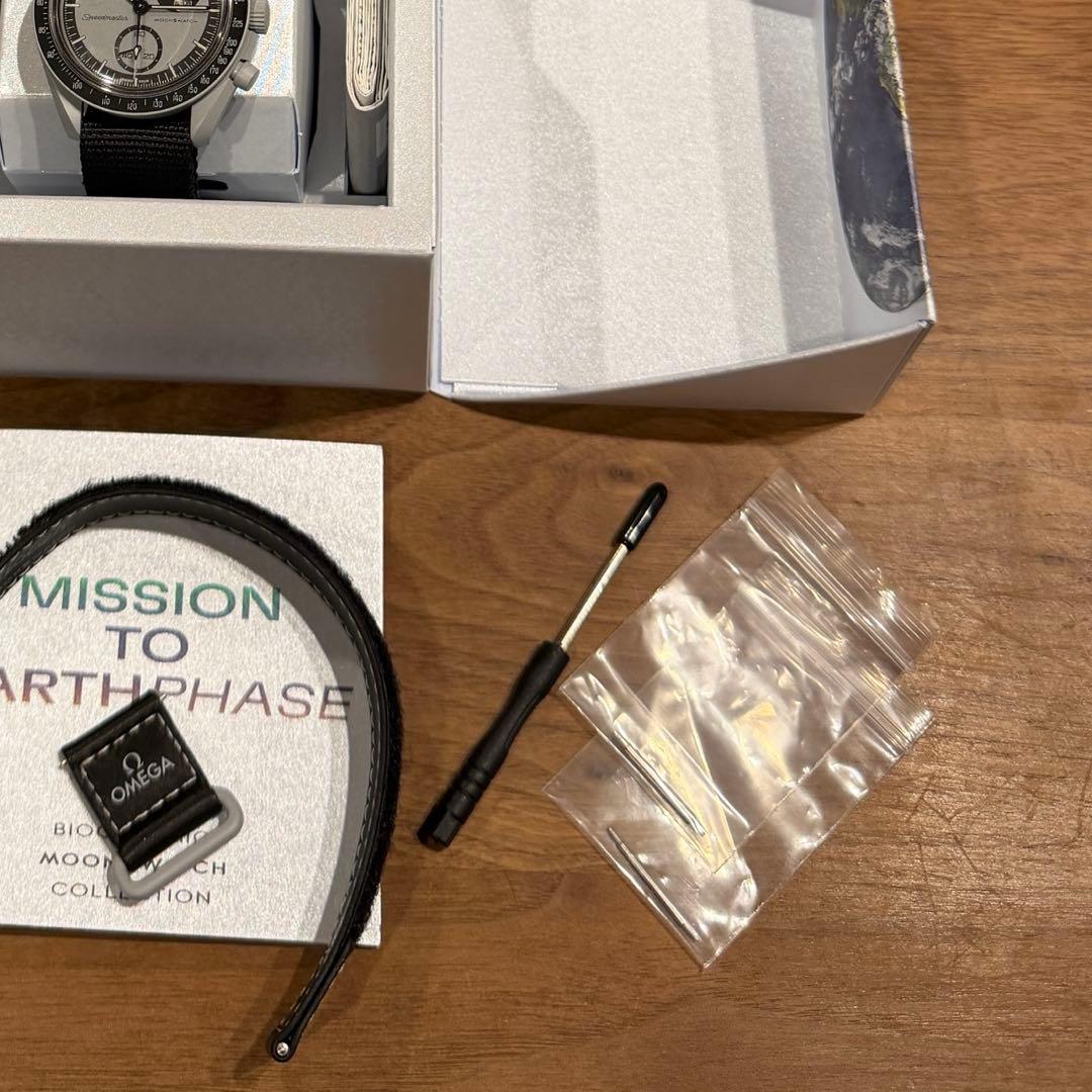 オメガ スウォッチ Mission to Earthphase 極美品