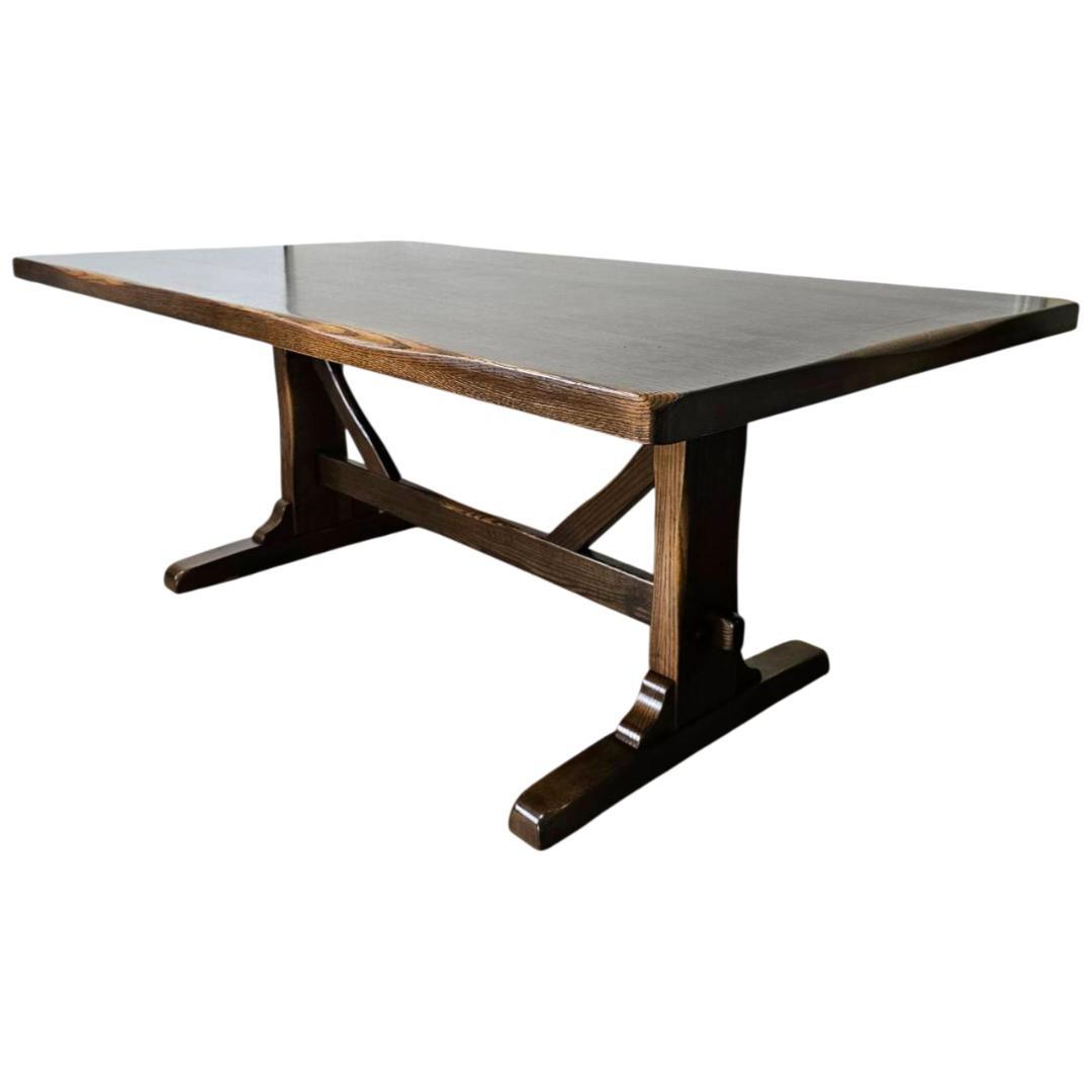 柏木工 ウィルダネス ダイニングテーブル 幅180cm オーク無垢 飛騨家具