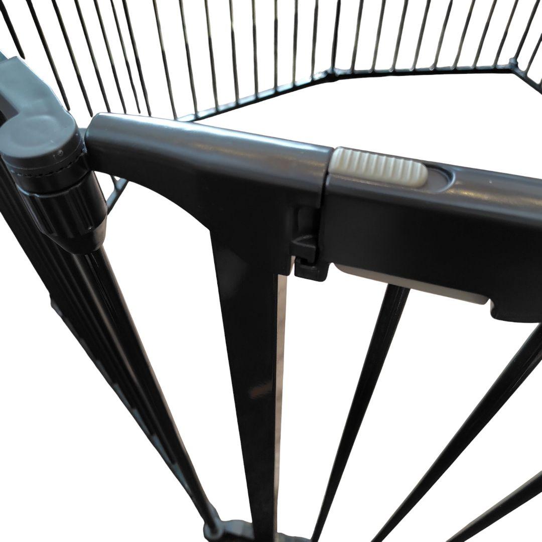 Pecocochi（ペココチ）ペット用サークル8枚セット　ダークグレー