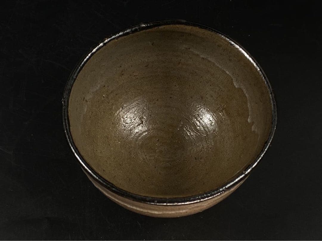 美★唐津皮鯨茶碗西岡小十茶道具李朝骨董川上清美小島直喜梅花皮矢野直人中川自然坊