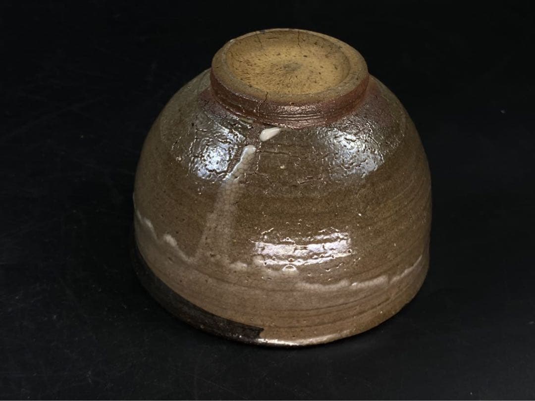 美★唐津皮鯨茶碗西岡小十茶道具李朝骨董川上清美小島直喜梅花皮矢野直人中川自然坊