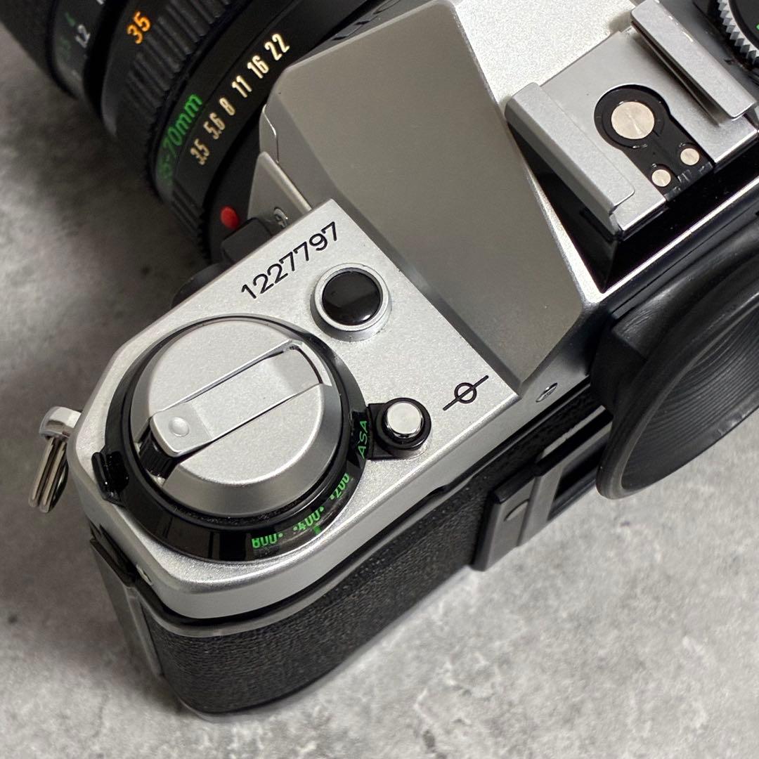 ⭐️美品⭐️モルト交換済⭐️Canon AE-1 PROGRAM ＋ズームレンズ