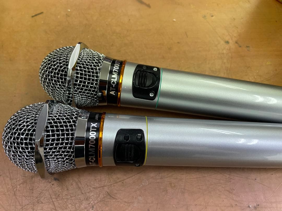 AT-CLM7000TX マイク 2本セット極上