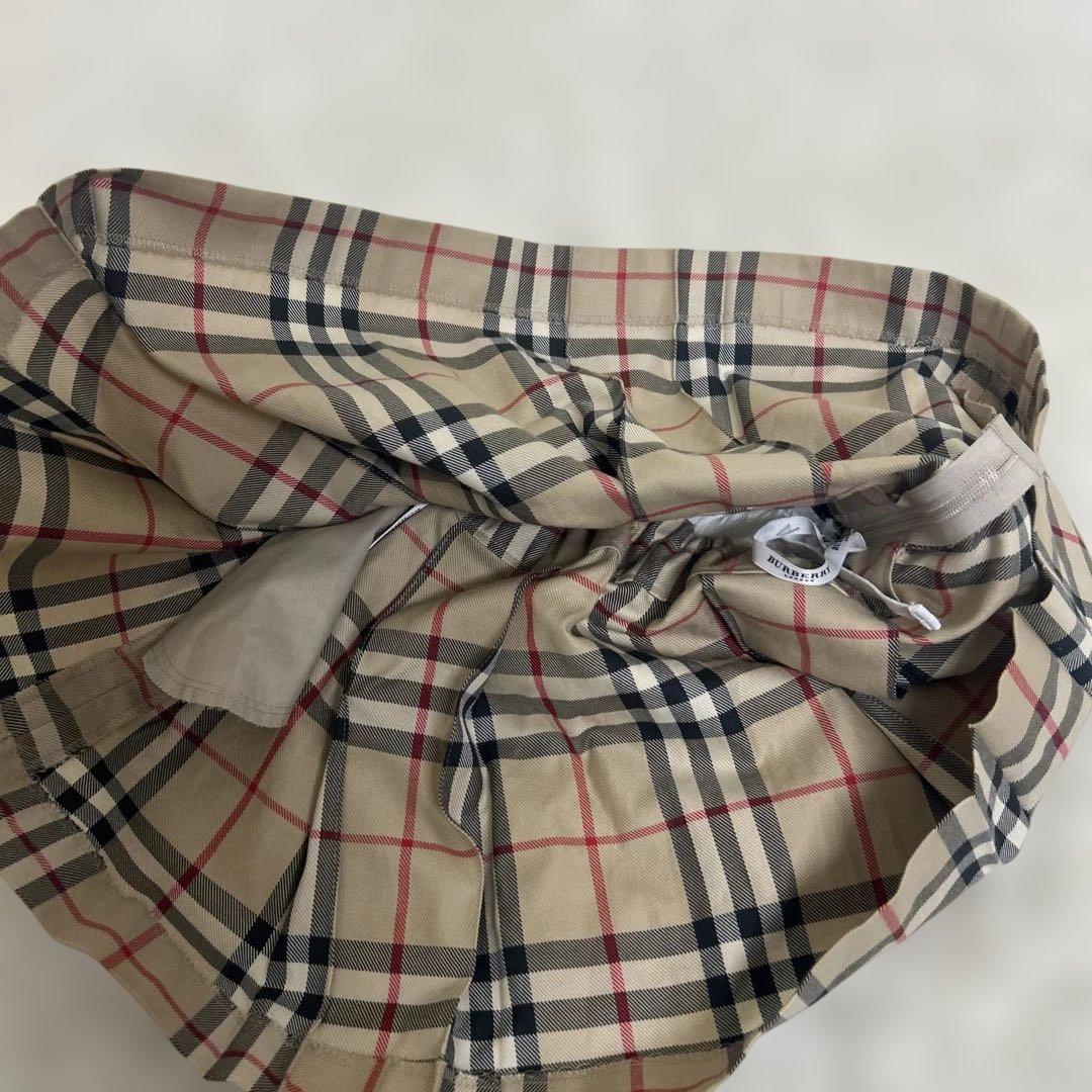 【新品未使用タグ付】バーバリー　スカート　120A ノバチェック