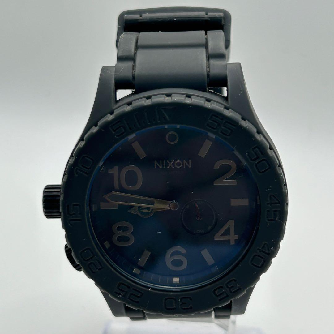 【正規品】NIXON THE RUBBER 51-30 ニクソンラバー ブラック