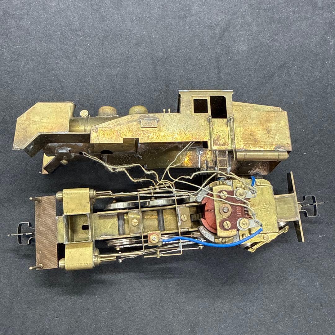 【カワイモデル】真鍮製 小型Cタンク蒸気機関車 16番 HOゲージ 現状品