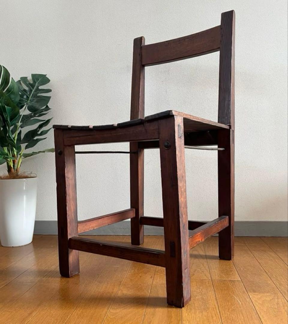 ◆アンティーク◆ 木製チェア　昭和レトロ　ヴィンテージ　古家具　椅子