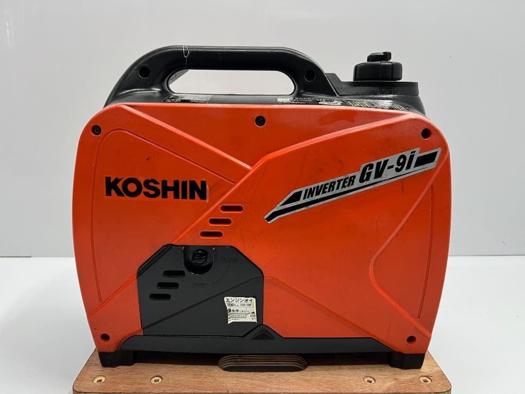 KOSHIN 工進 インバーター発電機 GV-9i ♪ 動作良好♪ 12K1