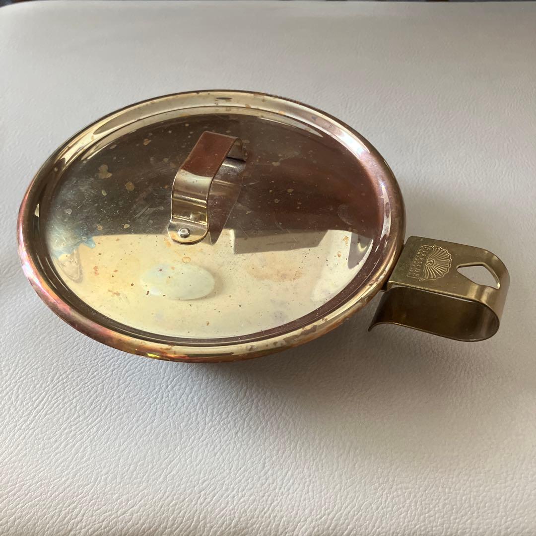 希少旧ロゴ FIRESIDE コッパー シェラカップ 500 リッド　セット