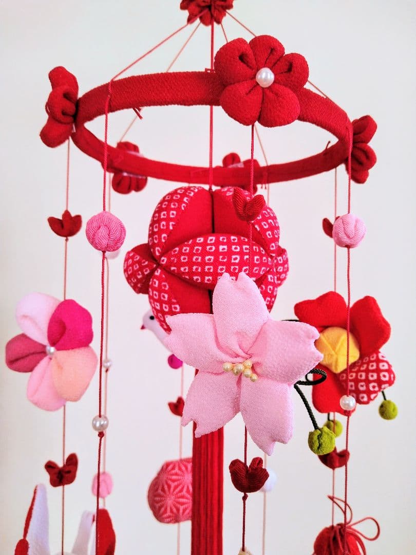 つるし飾り「つるし雛」中