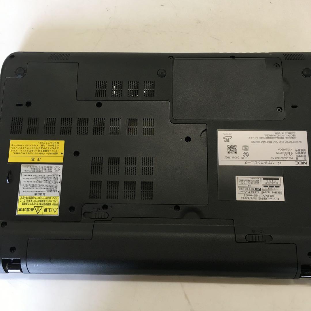 Windowsノート本体 LS350/T NEC Windows10 HDD 1TB i3-4100M