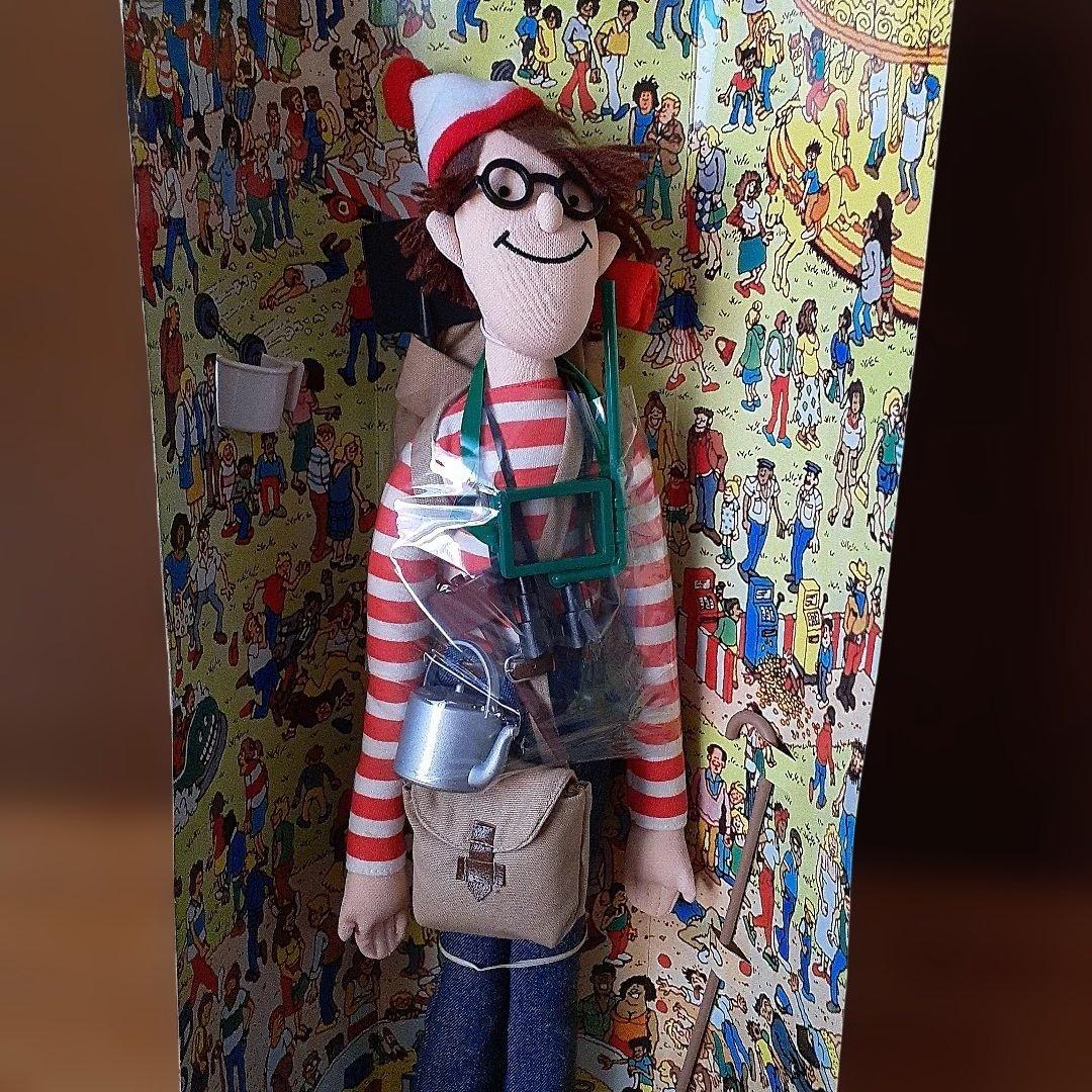 【レア・1991年】新品 ウォーリーをさがせ！ 公式ドール 50cm箱付き