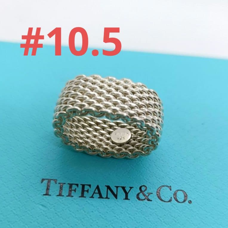 a*i様 極美品✨️　ティファニー　10.5号　サマセット　リング　925 シル