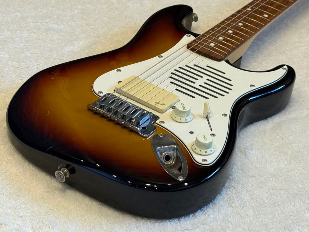 Fender Japan ST-CHAMP 後期型 3TS アンプ内蔵ミニギター