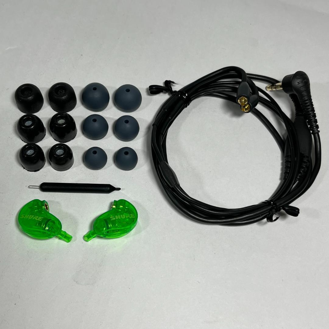 SHURE SE215SPE-GN-A グリーン SPECIAL EDITION