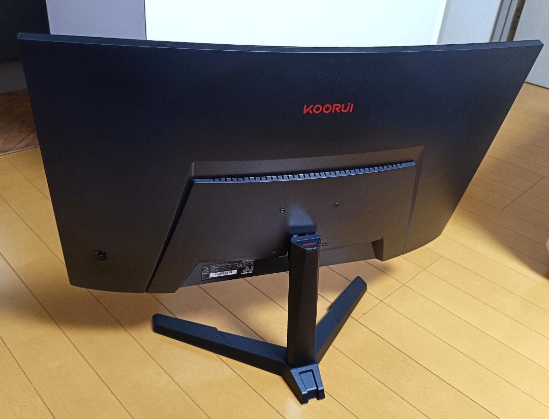 KOORUI 27E6QC　ゲーミングモニター 27インチ QHD/144Hz